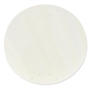 Entrepieza disco de nácar 8 agujeros 40 mm Natural