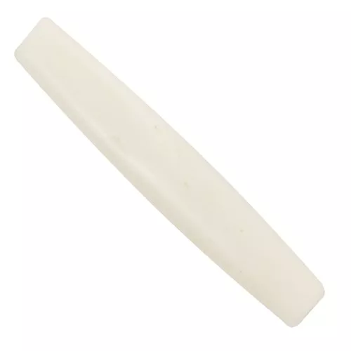 cuentas con forma de oliva hair pipe beads de hueso 36x6 mm Blanco x5