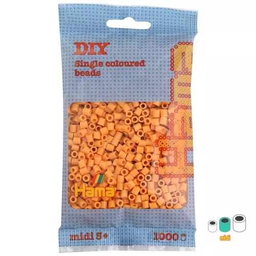 Cuentas Hama Beads MIDI 5 mm Marrón Nounours (n°60) x1000