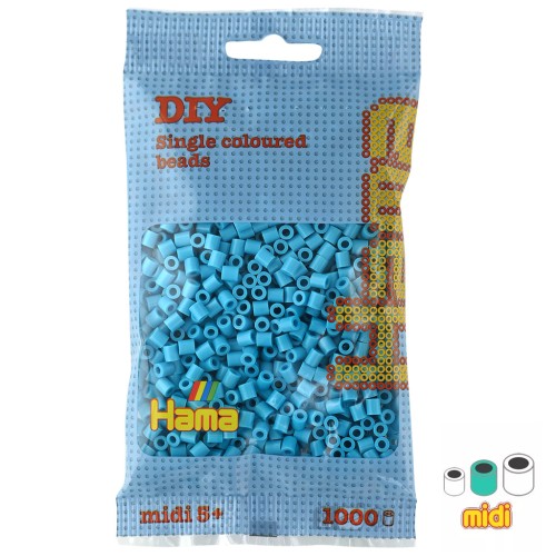 Cuentas Hama Beads MIDI 5 mm Azure (n°49) x1000