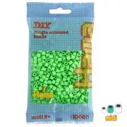 Cuentas Hama Beads MIDI 5 mm Verde Pastel (n°47) x1000