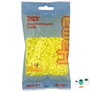 Cuentas Hama Beads MIDI 5 mm Amarillo Pastel (n°43) x1000