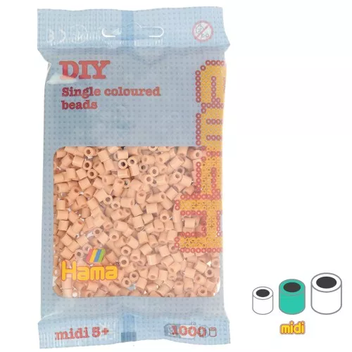 Cuentas Hama Beads MIDI 5 mm Beige (n°27) x1000