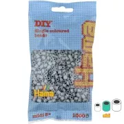 Cuentas Hama Beads MIDI 5 mm Gris (n°17) x1000