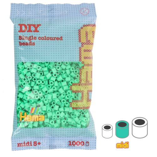 Cuentas Hama Beads MIDI 5 mm Verde Claro (n°11) x1000