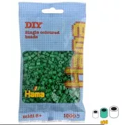 Cuentas Hama Beads MIDI 5 mm Verde (n°10) x1000