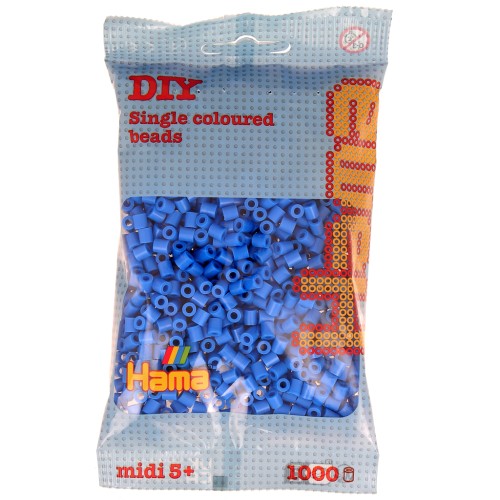 Cuentas Hama Beads MIDI 5 mm Azul (n°09) x1000