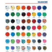 Cuentas Hama Beads MIDI 5 mm Rojo Fluorescente (n°35) x1000