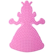 Plaque princesse 16x12 cm pour perles à repasser Hama MIDI x1