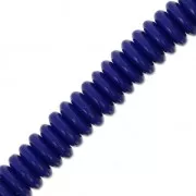 Cuenta Heishi en résine 8x2 mm Cobalt x180