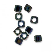 Cubos Miyuki de 1,8 mm SB18-0455 - Azul iris metalizado variegado x 10 g