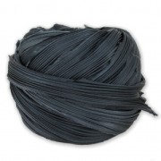 sarga de seda Shibori negra x10cm|raw }}