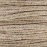 Trencilla shiri velvet fabricación italiana 4 mm Beige x1m