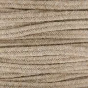 Trencilla shiri velvet fabricación italiana 4 mm Beige x1m