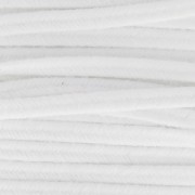 Trencilla shiri velvet fabricación italiana 4 mm Blanca x1m