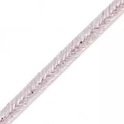 Trencilla metálica fabricación italiana 2 mm Rosada/plateada x1m