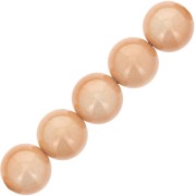 Cuentas Milagros 10 mm Beige x1
