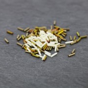 Slender bugles Miyuki 1.3x6 mm BGLS-2021 - Opaco Cream Mat x10g