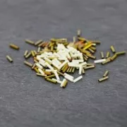 Slender bugles Miyuki 1.3x6 mm BGLS-2008 - Metallic Patina Iris Mat x10g