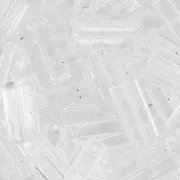 Rectángulo Beads Miyuki 4x9 mm RECT-131- Crystal x8g