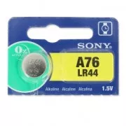 Pila Sony A76 LR44 1.5V sin mercurio para reloj x1