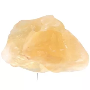 Cuenta nugget irregular 12-25 mm Citrine  x1