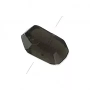 Cuenta nugget irregular 12-25 mm Smoky Quartz x1