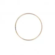 Círculo desnudo de metal para atrapasueños suspensión et lámparas 10cm Cobre