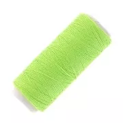 Verde - Bobina de hilo de imitación algodón para crear pompones Verde Fosforescente x120m Bobina de hilo de imitación algodón para crear pompones Verde Fosforescente x120m