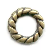 Anillas 11 mm color bronce x5