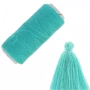 Bobina de hilo de imitación algodón para crear pompones Sand x120m