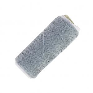 Bobina de hilo de imitación algodón para crear pompones Gris x120m