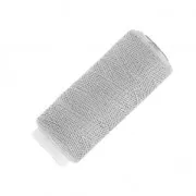 Bobina de hilo de imitación algodón para crear pompones Gris Claro x120m