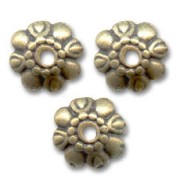 Casquillas 9 mm color bronce x8