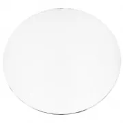 Miroir en verre rond a personalizar 30.5 cm