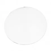 Miroir en verre rond a personalizar 25.5 cm