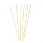 Bâtonnets ronds en bois para la décoration et les loisirs créatifs 20cm x50