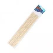Baguettes en bois para la décoration et les tejidos muraux 0.5x30cm x16
