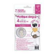 Plastique dingue imprimante jet d'encre 148x105 mm Blanc x4|raw }}