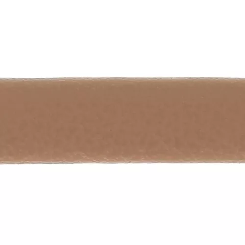 Cordón de cuero reconstituido doble 5 mm Camel x1m