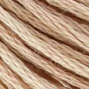 Hilo para bordar DMC Mouliné Spécial 117 MC Sand (842) x8m