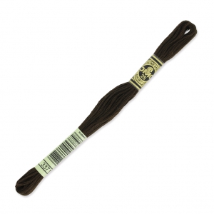 Hilo para bordar DMC Mouliné Spécial 117 MC Brun (3371) x8m