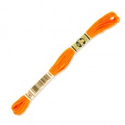 Hilo para bordar DMC Mouliné Spécial 117 MC Naranja (740) x8m