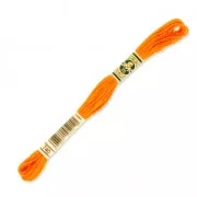 Hilo para bordar DMC Mouliné Spécial 117 MC Naranja (740) x8m