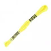 Hilo para bordar DMC Mouliné Spécial 117 MC Jonquil (727) x8m