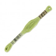 Hilo para bordar DMC Mouliné Spécial 117 MC Pistache (3348) x8m