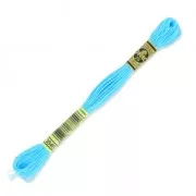 Hilo para bordar DMC Mouliné Spécial 117 MC Turquesa (3846) x8m