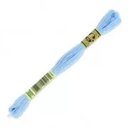 Hilo para bordar DMC Mouliné Spécial 117 MC Light Sapphire (800) x8m