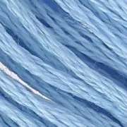 Hilo para bordar DMC Mouliné Spécial 117 MC Light Sapphire (800) x8m