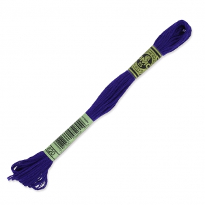 Hilo para bordar DMC Mouliné Spécial 117 MC Dark Indigo (820) x8m